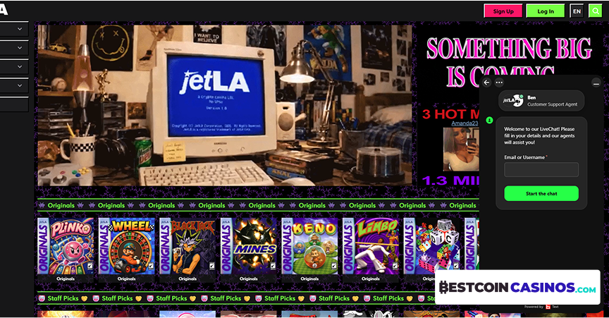 JetLa customer support