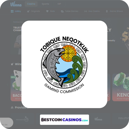 Winna Casino License