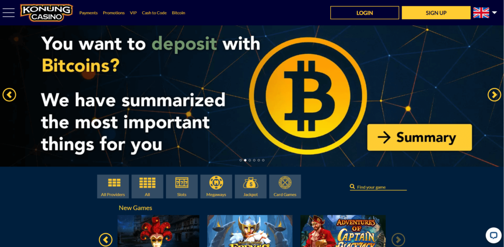 Konung casino Review